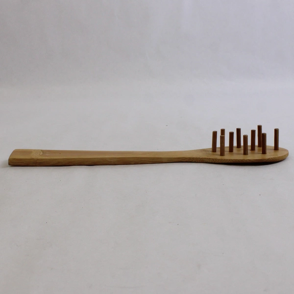 Lot Of 2 Matching Unbranded Wooden Pasta Serving Spoon 12" Long