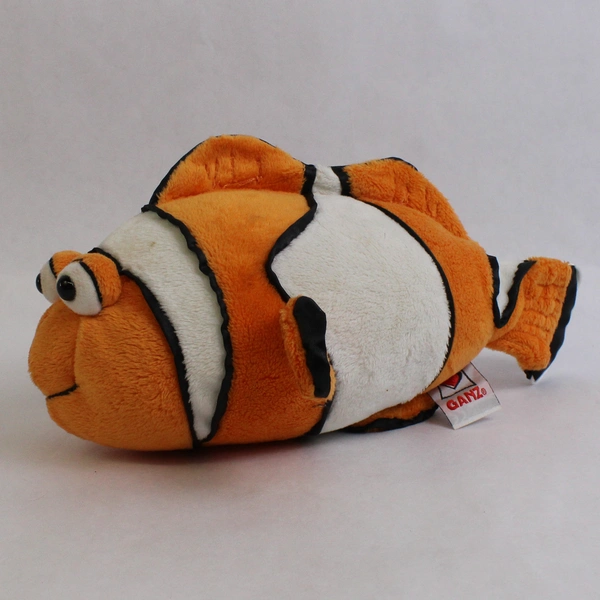 Ganz Webkinz Clown Fish Plush 11" Stuffed Animal Toy