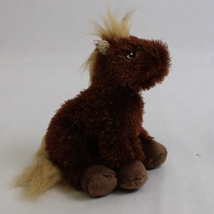 Ganz Webkinz Lil' KInz Brown Horse Plush 7" Stuffed Animal Toy