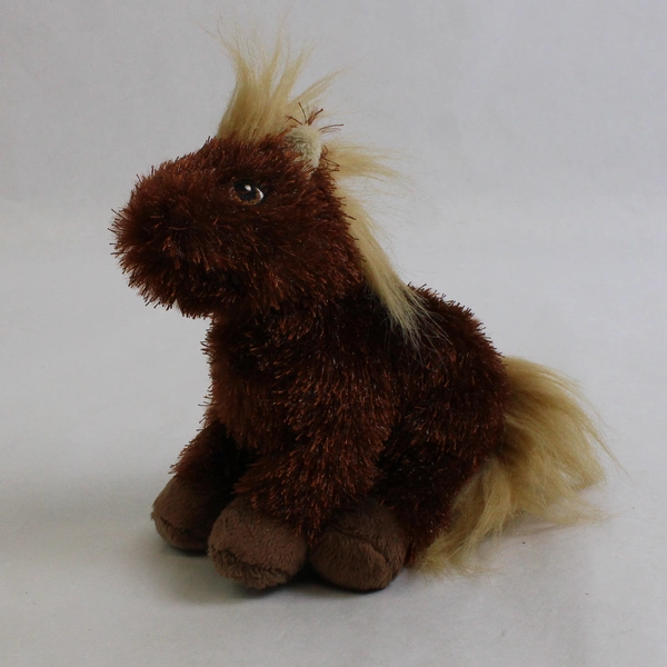Ganz Webkinz Lil' KInz Brown Horse Plush 7" Stuffed Animal Toy