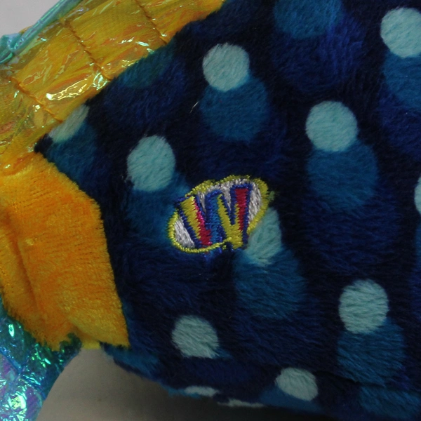 Ganz Webkinz Lil' Kinz Blue Trigger Fish Plush 5.5" Stuffed Animal Toy