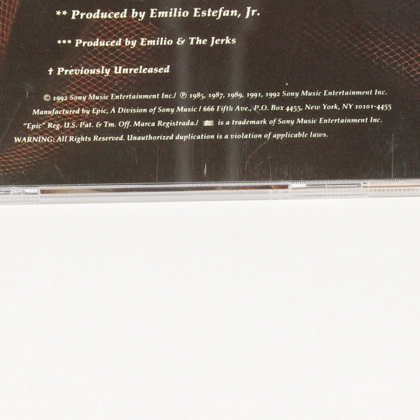 Gloria Estefan Greatest Hits 1992 Music CD Epic 