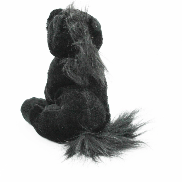Ganz Webkinz Lil' KInz Black Horse Plush 7" Stuffed Animal Toy