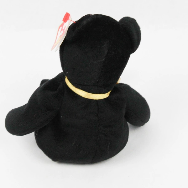 Ty Beanie Baby The End 1999 Black Bear Baby With Tag Plush Doll Toy