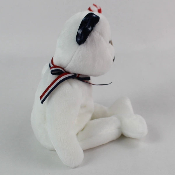 TY Beanie Babies America 2002 White Bear 9/11 Remembrance W/ Tag Plush Doll Toy