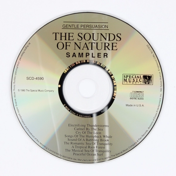 The Sounds of Nature Music CD Sampler 1997 Gentle Persuasion Series