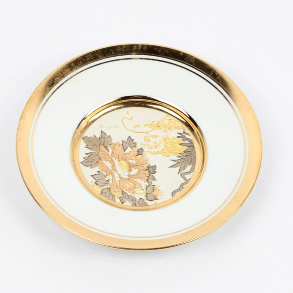 Hamilton Collection Japanese Floral Calender Early Summer Wisteria Plate COA