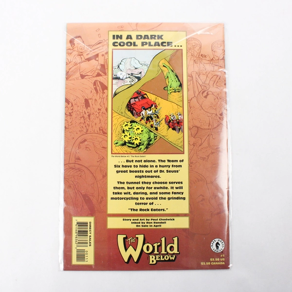 The World Below #1 Dark Horse Comics 1999 Graphic Novel Comic Book