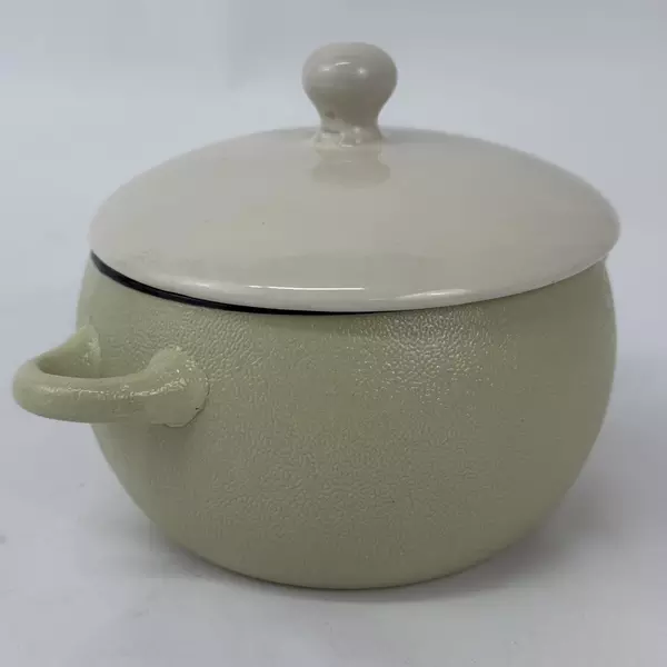 Ceramic Double Handle Onion Soup Bowl Porcelain Durable Kitchenware