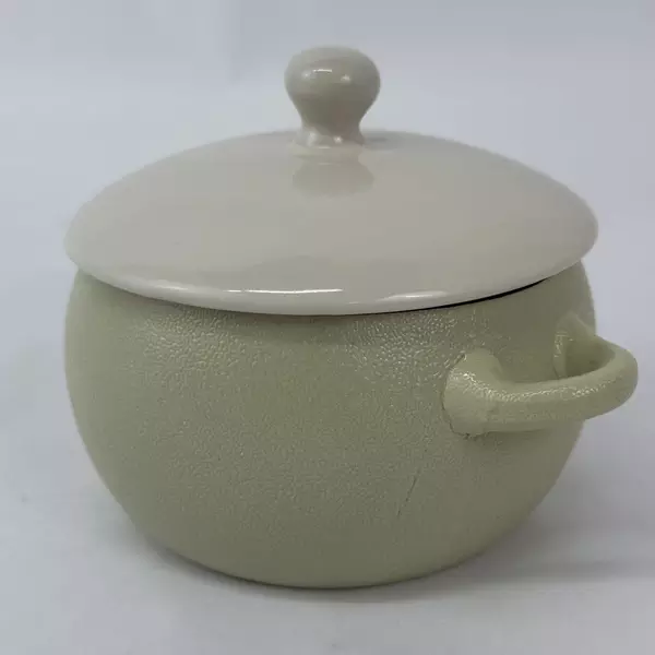 Ceramic Double Handle Onion Soup Bowl Porcelain Durable Kitchenware