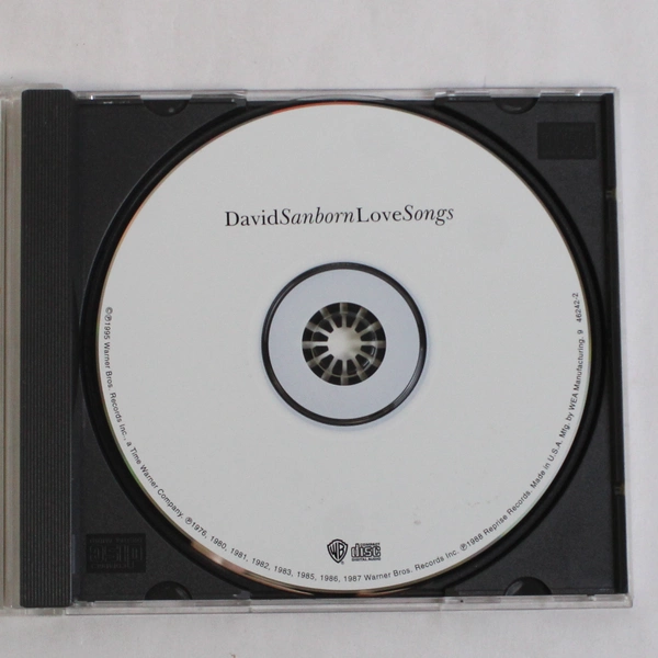 David Sanborn Love Songs 1993 Music CD Warner Bros