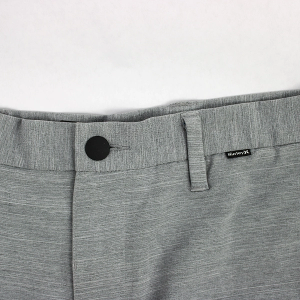 Hurley Gray Flat-Front Bermuda Shorts Men's Size 36