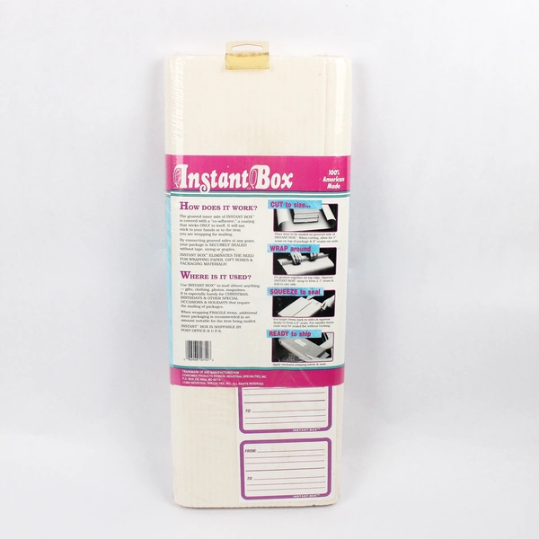 Vintage Instant Birthday Balloons Gift Box Wrap 1990 NEW Industrial Specialties