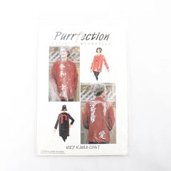 Purrfection Kanji Coat Sewing Pattern Sizes XS-5XL New Uncut