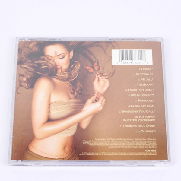 Butterfly by Mariah Carey 1997 Music CD Columbia