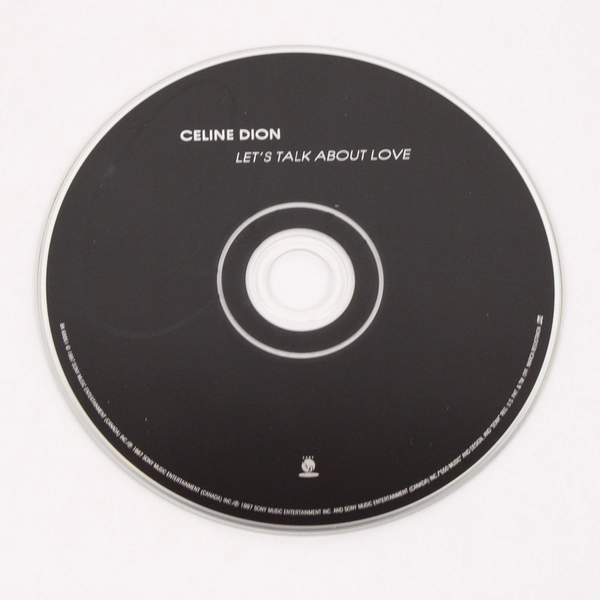 Celine Dion Let's Talk About Love 1997 Music CD 550 Music Epic
