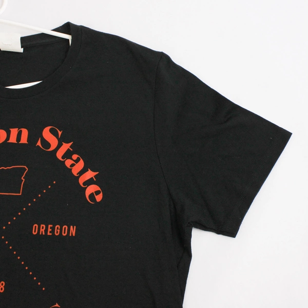 Allmade Oregon State University Beavers Black T-Shirt Men's Large