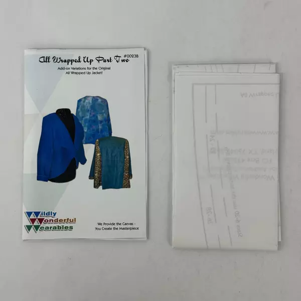 Wild Wonderful Wearables Jacket with Variations Pattern Size 6-28 UC