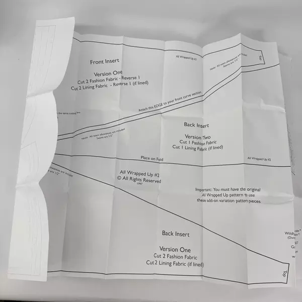 Wild Wonderful Wearables Jacket with Variations Pattern Size 6-28 UC