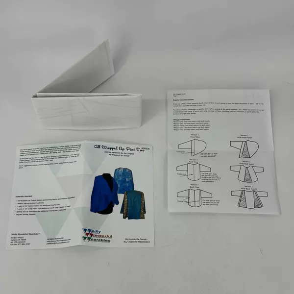 Wild Wonderful Wearables Jacket with Variations Pattern Size 6-28 UC