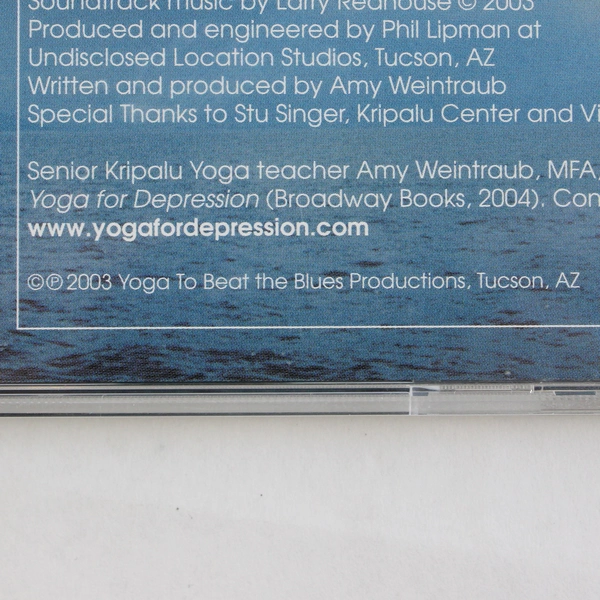 Amy Weintraub's Breathe to Beat the Blues 2003 CD Breathing Exercises