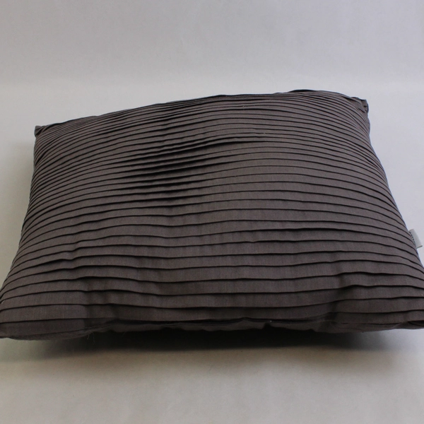 Suite 109 Textured Dark Taupe Throw Pillow 15" x 15"