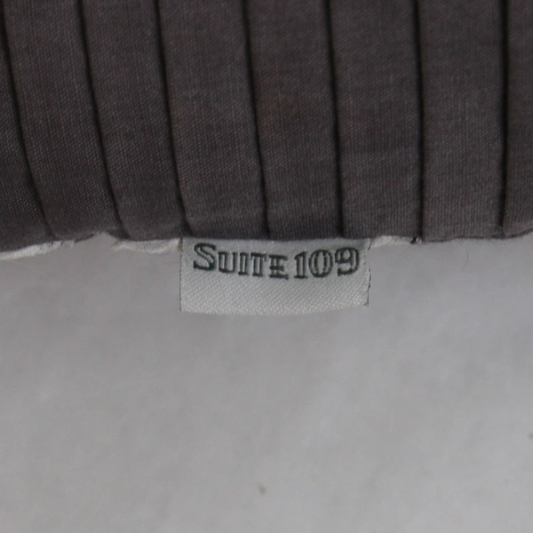 Suite 109 Textured Dark Taupe Throw Pillow 15" x 15"