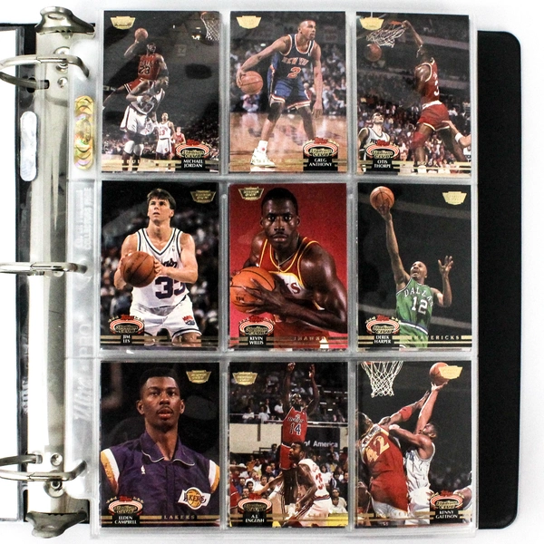 1992-1993 TOPPS Stadium Club Members ONLY Factory Card Set NBA No Beam Teams