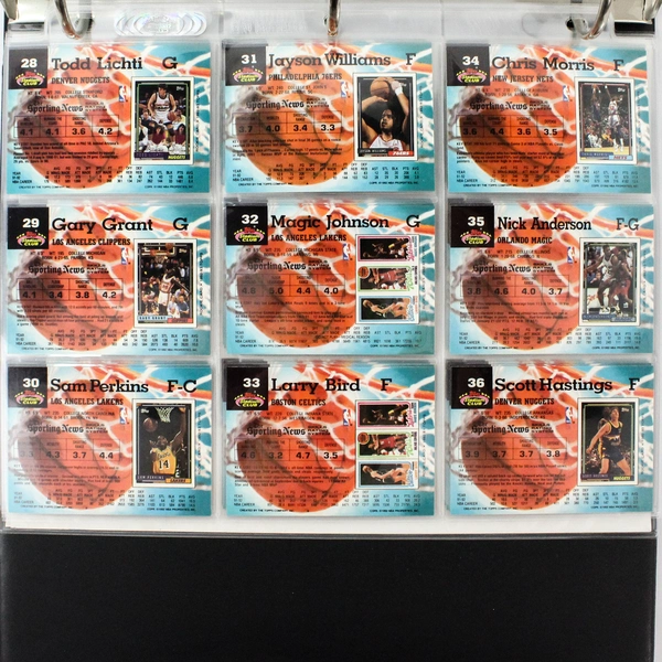 1992-1993 TOPPS Stadium Club Members ONLY Factory Card Set NBA No Beam Teams