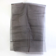 Black Organza Scrap Fabric 54" x 1/2 Yard DIY Sewing Crafts