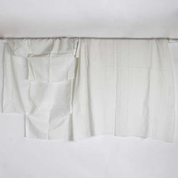 Mixed Lot of 4 Flawed White and Cream Tablecloths for DIY Fabric Upcycling
