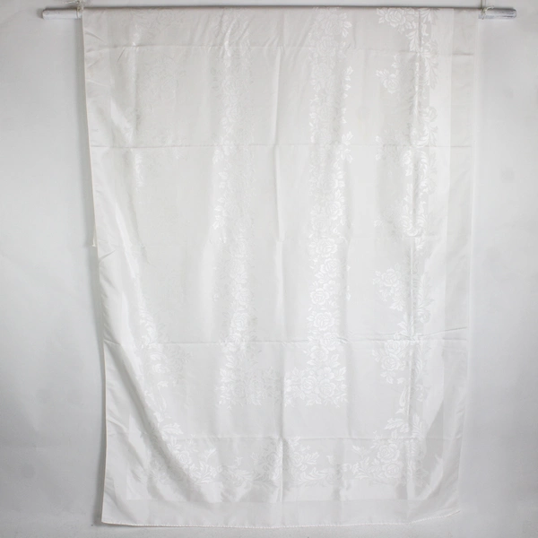 Mixed Lot of 4 Flawed White and Cream Tablecloths for DIY Fabric Upcycling