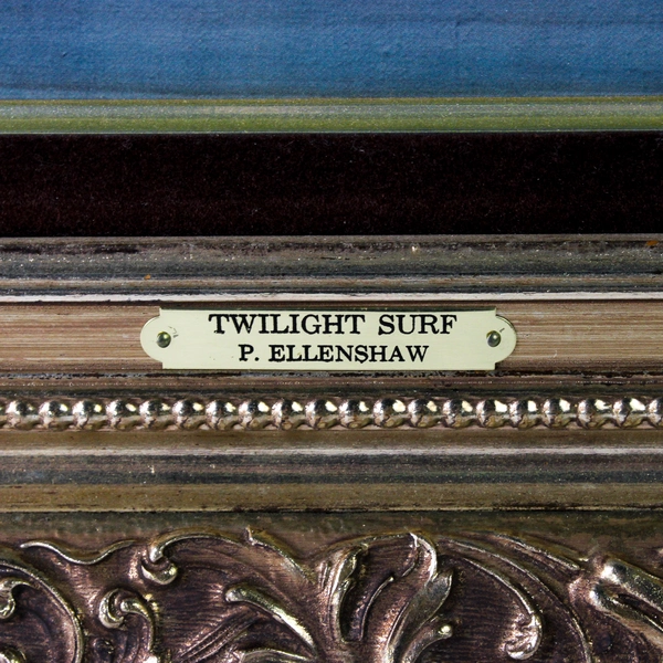 Twilight Surf by Peter Ellenshaw 1967 Framed Print 40"x50"