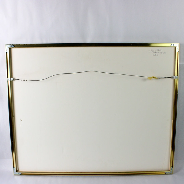 Interior Garden by Jani Hoberg Framed Watercolor Print