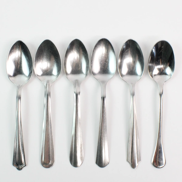 Mixed Lot 20 Stainless Steel Spoons Serving Soup Sugar and Teaspoons