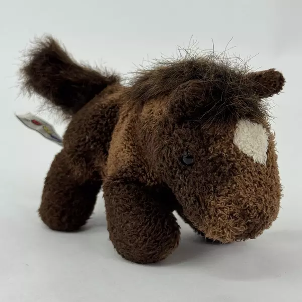 Aurora World Mini Flopsie Brown Pony Horse A & A Plush with Tag