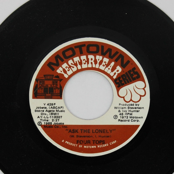 Four Tops I Can't Help Myself Ask The Lonely 45 RPM Record