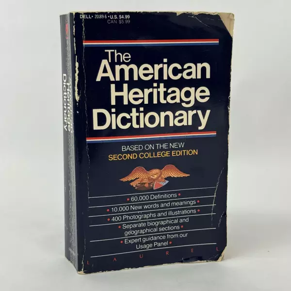 The American Heritage Dictionary Office Edition July 1983 Paperback