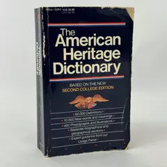 The American Heritage Dictionary Office Edition July 1983 Paperback