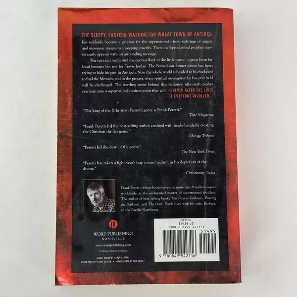 The Visitation Hardcover by Frank E. Peretti Good Condition Novel