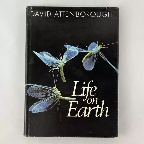 Life On Earth David Attenborough First US Hardcover Edition 1979 Good Condition