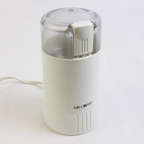 Mr. Coffee Electric Blade Coffee Bean Grinder White Model IDS 55