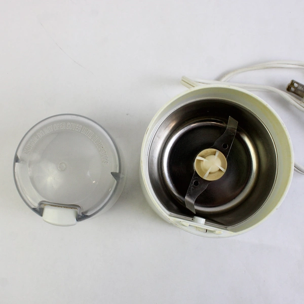 Mr. Coffee Electric Blade Coffee Bean Grinder White Model IDS 55