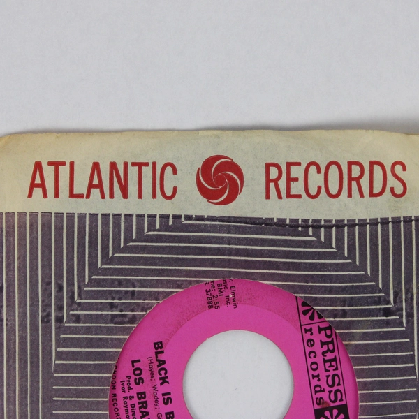 Black is Black and I Want a Name by Los Bravos 45 RPM Record