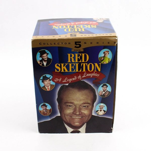 A Legend of Laughter With Red Skeleton VHS Collector’s Set 5 Tapes Vintage
