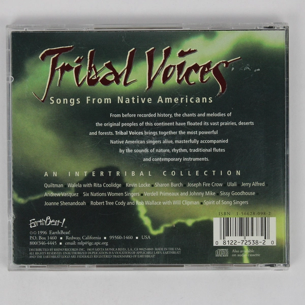 Tribal Voices Songs From Native Americans 1996 EarthBeat Intertribal Collection
