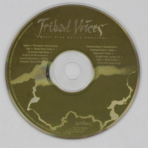 Tribal Voices Songs From Native Americans 1996 EarthBeat Intertribal Collection