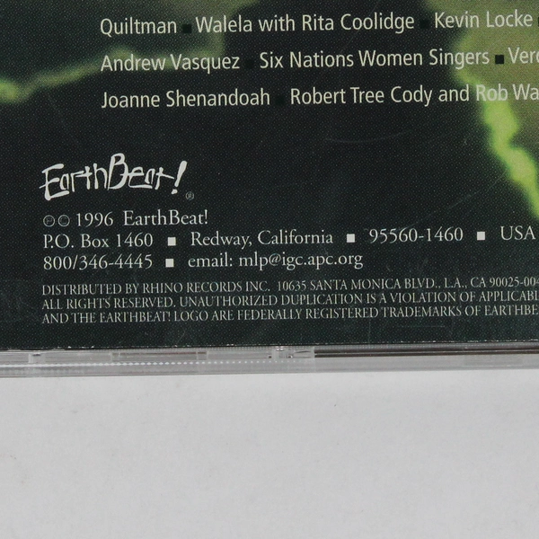 Tribal Voices Songs From Native Americans 1996 EarthBeat Intertribal Collection