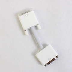 Apple Cable Adapter DVI Male to DVI Female White