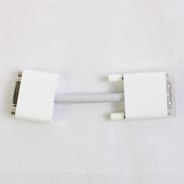 Apple Cable Adapter DVI Male to DVI Female White